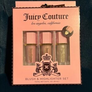 Juicy Couture Blush & Highlighter Set Gift Set NWT